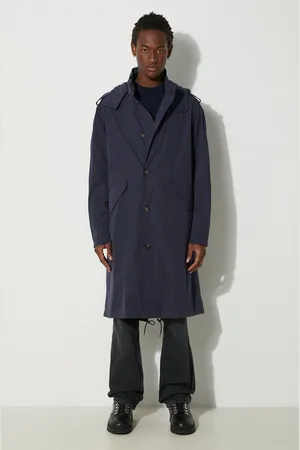A.P.C. Kurtka męska kolor przejściowa COETZ.M30192-MARINE