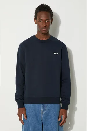 A.P.C. Bluza bawełniana Boxy Petit Vpc męska kolor gładka COHBR-H27916