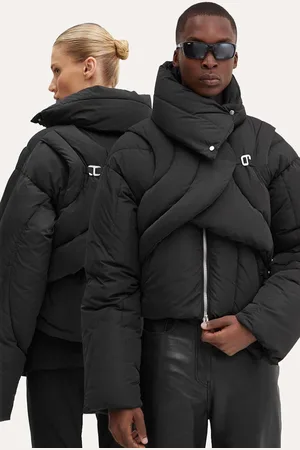 HELIOT EMIL Kurtka puchowa kolor zimowa oversize HE.W.02.073.BLK01