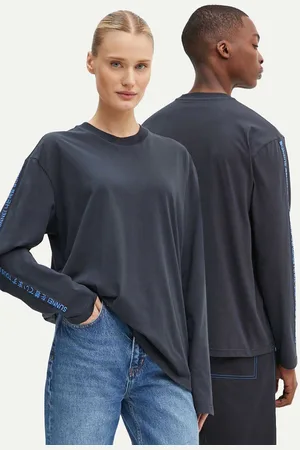 SUNNEI Longsleeve bawełniany kolor z aplikacją RTWXJER003