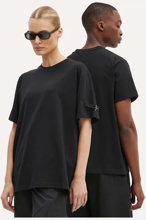 HELIOT EMIL T-shirt kolor gładki M.09.119.BLK01