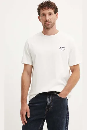 A.P.C. T-shirt bawełniany standard rue madame GOTS kolor z aplikacją COHBU.M26388