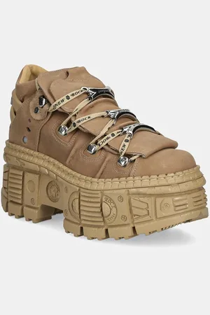 New Rock Sneakersy nubukowe SOFTY SAFARI TANK CASCO CUERDA kolor M-106WALL-C10