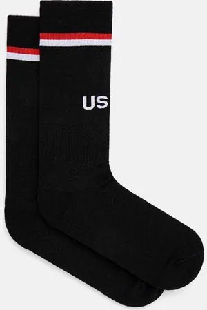 AMBUSH Skarpetki wełniane Logo Low Soccer Socks kolor BMRA002F24KNI0011000