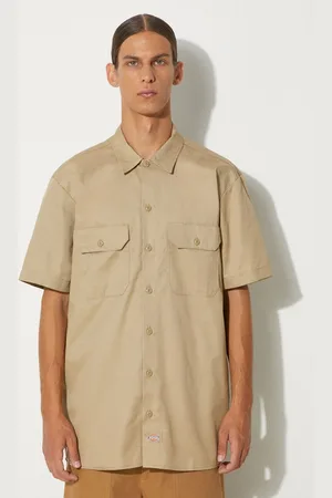 Dickies Koszula męska kolor regular z kołnierzykiem klasycznym