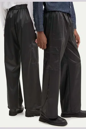 Rains Spodnie Cargo Rain Pants Wide W3 kolor szerokie high waist 18990-84