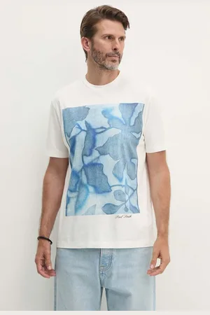 Paul Smith T-shirt bawełniany męski kolor z nadrukiem M1R-919T-NP4739