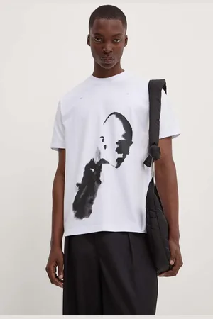 HELIOT EMIL T-shirt bawełniany kolor z nadrukiem HE.M.09.041.C07