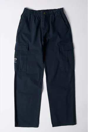 By Parra Spodnie bawełniane Alien Pants kolor w fasonie cargo 52150