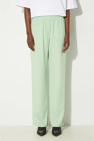 Samsøe Samsøe Spodnie Hoys damskie kolor proste high waist F16304674