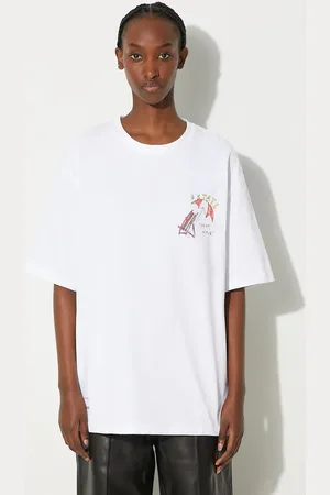 Samsøe Samsøe T-shirt bawełniany SAGIOTTO kolor z nadrukiem U24200007