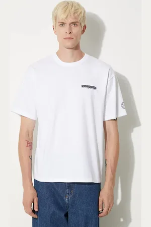 NEIGHBORHOOD T-shirt Tee SS-9 męski kolor z nadrukiem 241PCNH.ST09