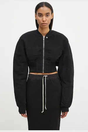 Rick Owens Rick Owens kurtka bomber Collage Bomber damski kolor przejściowa DS02D2723.MO