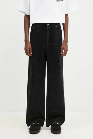 Rick Owens Rick Owens spodnie sztruksowe Geth Jeans kolor proste DU02D2351.HCF