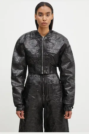 Rick Owens Rick Owens kurtka Collage Bomber damska kolor przejściowa DS02D2723.BMC