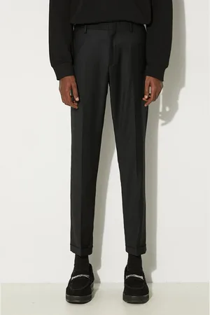 Paul Smith Spodnie wełniane kolor w fasonie chinos M1R-150M-N00109