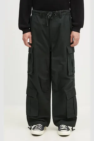 Vans Spodnie bawełniane Premium Classics LX Baggy Cargo Pant kolor proste VN000HMYD6P1
