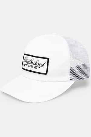 NEIGHBORHOOD Czapka z daszkiem bawełniana Mesh Cap-1 kolor z aplikacją 241YGNH.HT11