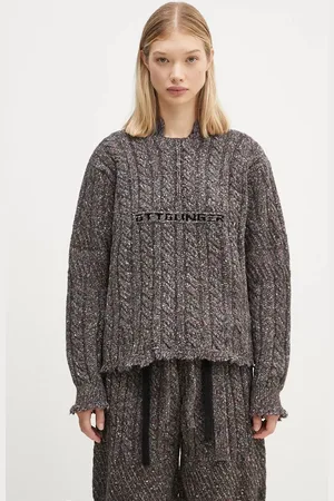 OTTOLINGER Sweter z domieszką wełny Knit Chunky Sweater damski kolor ciepły 1070201521
