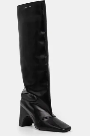 COPERNI Kozaki skórzane Bridge Boot damskie kolor na słupku COPSH03857