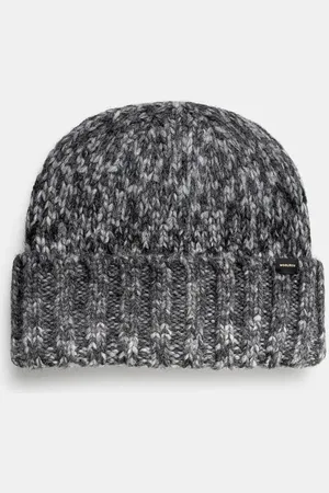 Woolrich Czapka z domieszką wełny Space Dye Beanie kolor CFWOAC0291MRUF0767