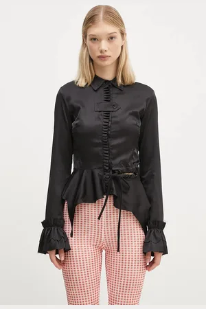 OTTOLINGER Koszula Rouched Longsleeve Blouse damska kolor regular z kołnierzykiem klasycznym 1110105921