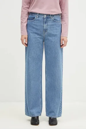 Carhartt Jeansy Jane damskie high waist I030497.BLUE.HEAVY-BLUE.HEAVY