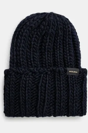 Woolrich Czapka wełniana Chunky Beanie kolor z grubej dzianiny wełniana CFWWAC0196FRUF0766