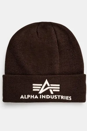 Alpha Industries Czapka kolor z cienkiej dzianiny