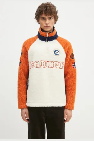 Napapijri Bluza polarowa Equipe Fleece kolor wzorzysta NP0A4IK6MO91