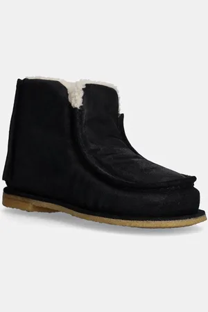 J.W.Anderson śniegowce zamszowe Ankle Boot damskie kolor ANW43065A