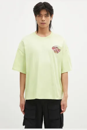 Alpha Industries T-shirt bawełniany Candy Crew męski kolor z nadrukiem 148509