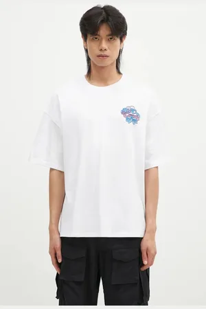 Alpha Industries T-shirt bawełniany Candy Crew męski kolor z nadrukiem 148509