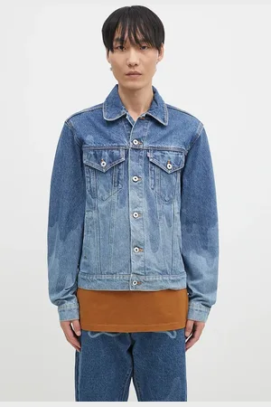 ICECREAM Kurtka jeansowa Lazer Drip Denim Trucker męska kolor przejściowa IC24369