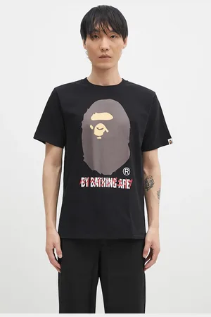 A Bathing Ape T-shirt bawełniany KATAKANA BY BATHING APE TEE męski kolor z nadrukiem 1K80110026