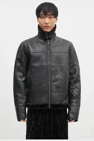 Alpha Industries Kurtka skórzana B3 Leather męska kolor przejściowa 148114