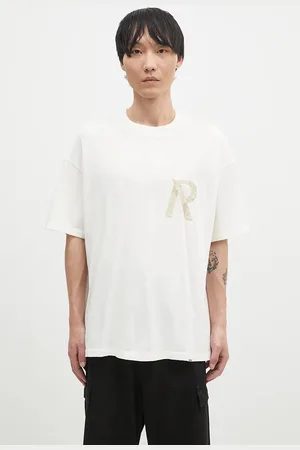 Represent T-shirt bawełniany Masking Tape Initial męski kolor z nadrukiem MLM4208.072