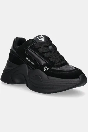 Naked Wolfe Sneakersy Temple kolor Temple Black Leather Suede