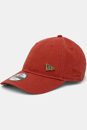 New Era Czapka z daszkiem bawełniana PIN 9FORTY® kolor gładka 60565471