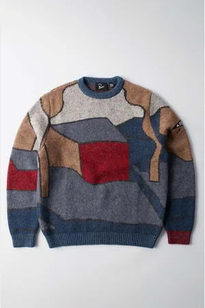 By Parra Sweter Your Street Knitted Pullover męski kolor ciepły 52332