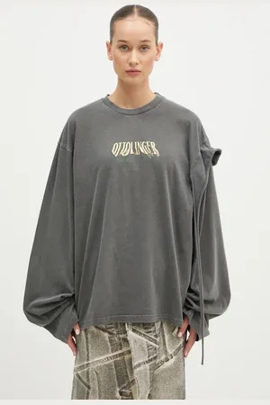 OTTOLINGER Longsleeve bawełniany Deconstructed Oversized Longsleeve kolor 2215010111