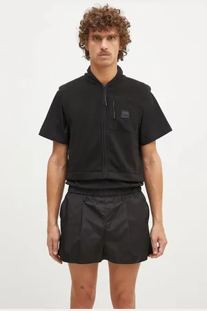 Rains Bezrękawnik Fleece W Vest 18500 kolor przejściowy 18500.-BLACK