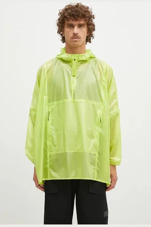 Rains Kurtka przeciwdeszczowa Ultralight Anorak 18880 kolor przejściowa oversize 18880.REFLELIME