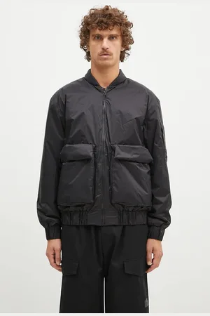 Rains Kurtka przeciwdeszczowa Fuse Bomber Jacket 15530 kolor przejściowa oversize 15530.-BLACK
