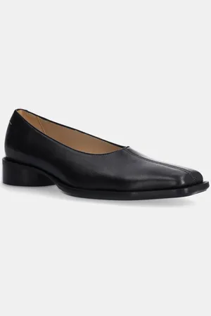 Maison Margiela Baleriny skórzane kolor S66WZ0034.P3628