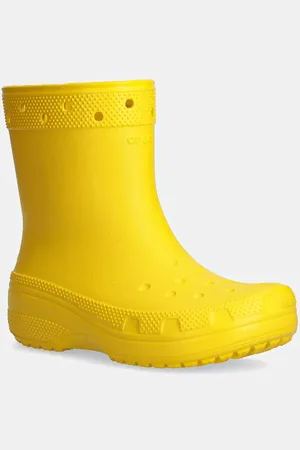 Crocs Kalosze Classic Rain Boot kolor 208363.SUNFLOWER-SUN