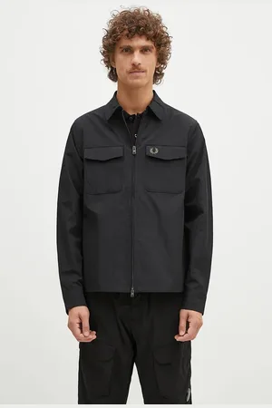 Fred Perry Kurtka Pocket Overshirt męska kolor przejściowa M5684.236