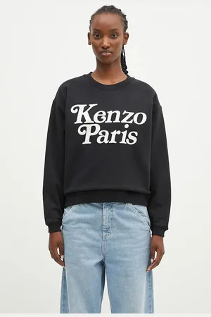Kenzo Bluza bawełniana by Verdy Regular Sweatshirt damska kolor z nadrukiem FE52SW1274MF.99