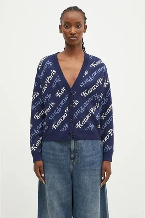Kenzo Kardigan z domieszką wełny by Verdy Cardigan kolor lekki FE52CA4603CB.77