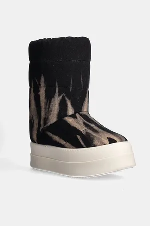 Rick Owens Rick Owens śniegowce Mega Bumper Lunar męskie kolor DU02D2838.DBSUPA